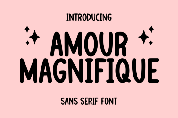 Amour Magnifique Font: Your New Favorite Creative Companion