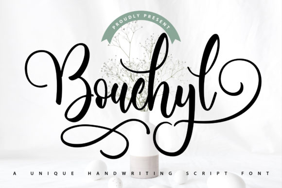 Bouchyl: The Handwriting Script Font for Authentic Branding