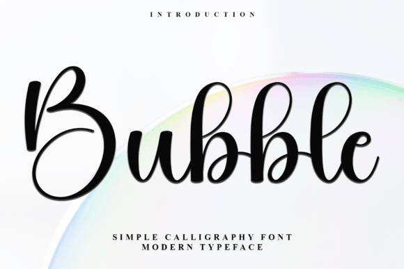 Bubble Font: A Soft Touch with Serious Creative Impact