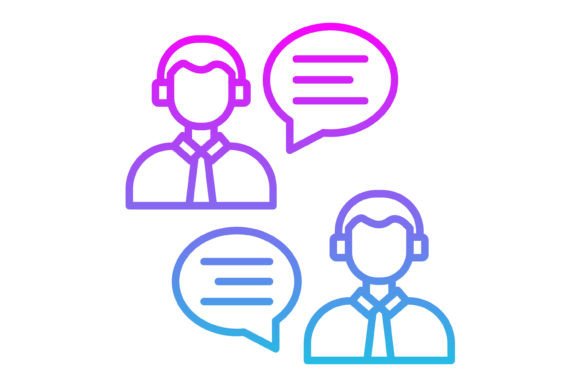 Conversation Line Gradient Icon: A Designer's Guide