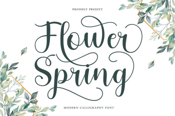 Flower Spring Font: Your Guide to Modern Calligraphy Design