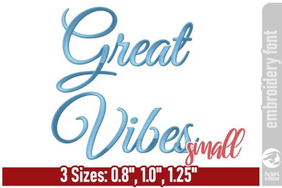 Great Vibes Script: Elegance for Every Stitch