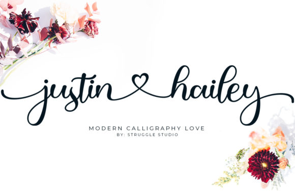 Justin Hailey: A Fresh Take on Elegant Handwritten Fonts
