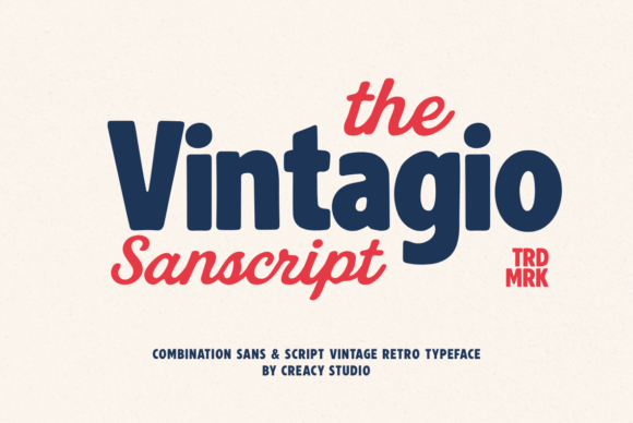 Reviving Vintage Charm with the Vintagio Sanscript Duo Font