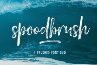 Spoodbrush - Font Duo: A Personal Touch for Modern Design