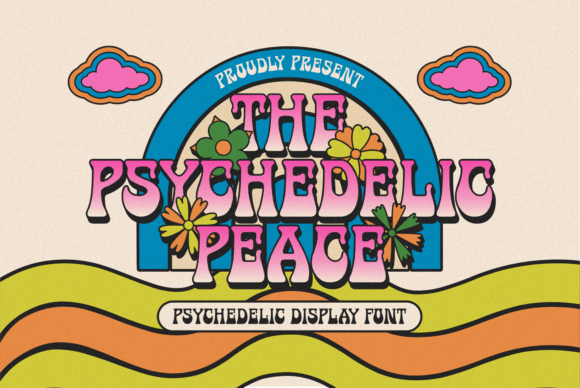 The Psychedelic Peace: Groovy Fonts for Modern Brands